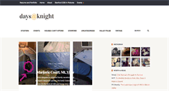 Desktop Screenshot of daysatknight.com